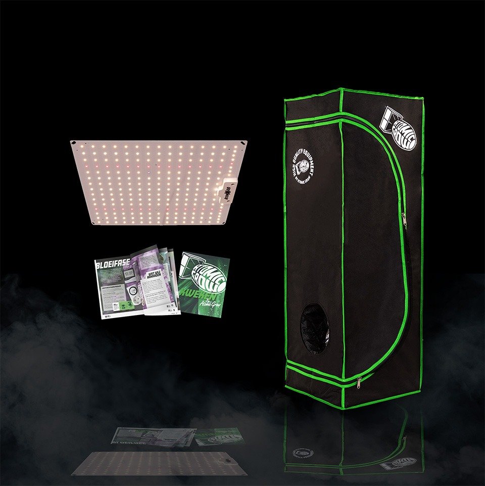 AtomicGrow tent en lamp